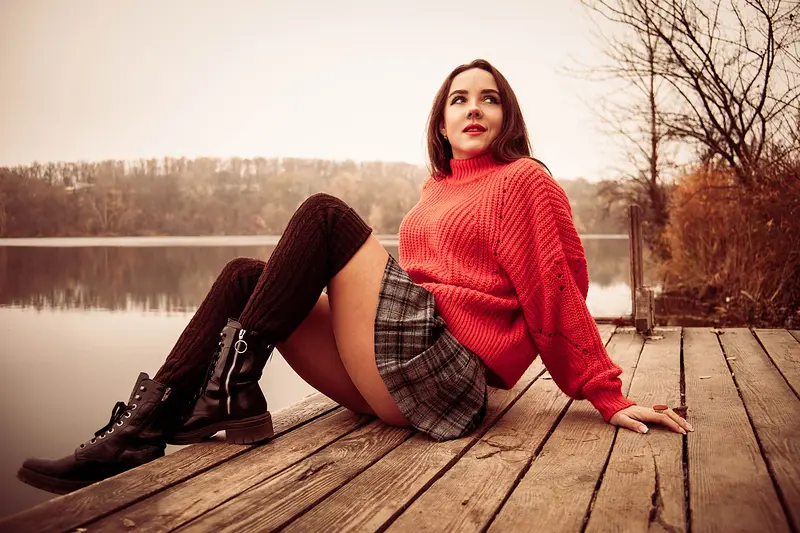 Knee-High Flat Boots