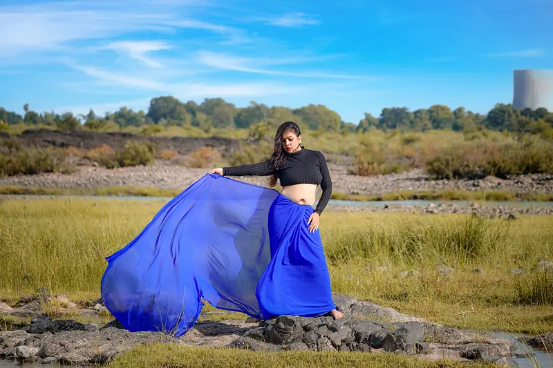 Tiny Tops and Long Skirts